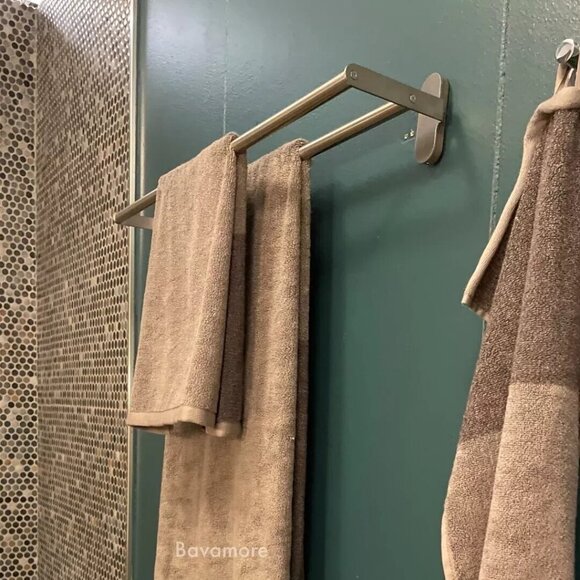 IKEA Brogrund 26.5"x5" Stainless Steel Bathroom TOWEL RACK 303.285.34 NIB NEW - Picture 2 of 5